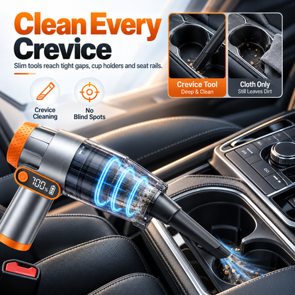 3-in-1 Cordless Car Vacuum / Blower / Inflator