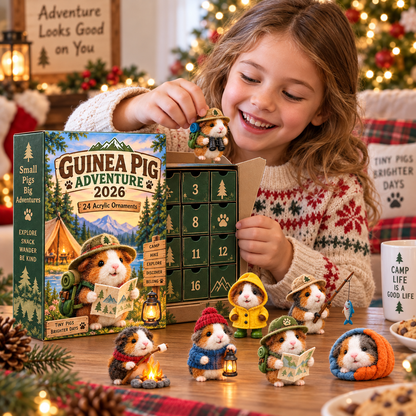 24 Days of Tiny Adventures Guinea Pig Christmas Collector Countdown 2026