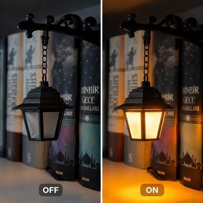 Bookshelf Lantern Night Light