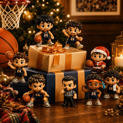 24 Days of Basketball Magic Advent Calendar | 24 Collectible Basketball Figures