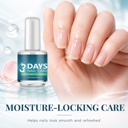 3 Days Nail Care - Keratin Amino Acid Formula, Suitable for Soft and Fragile Nails