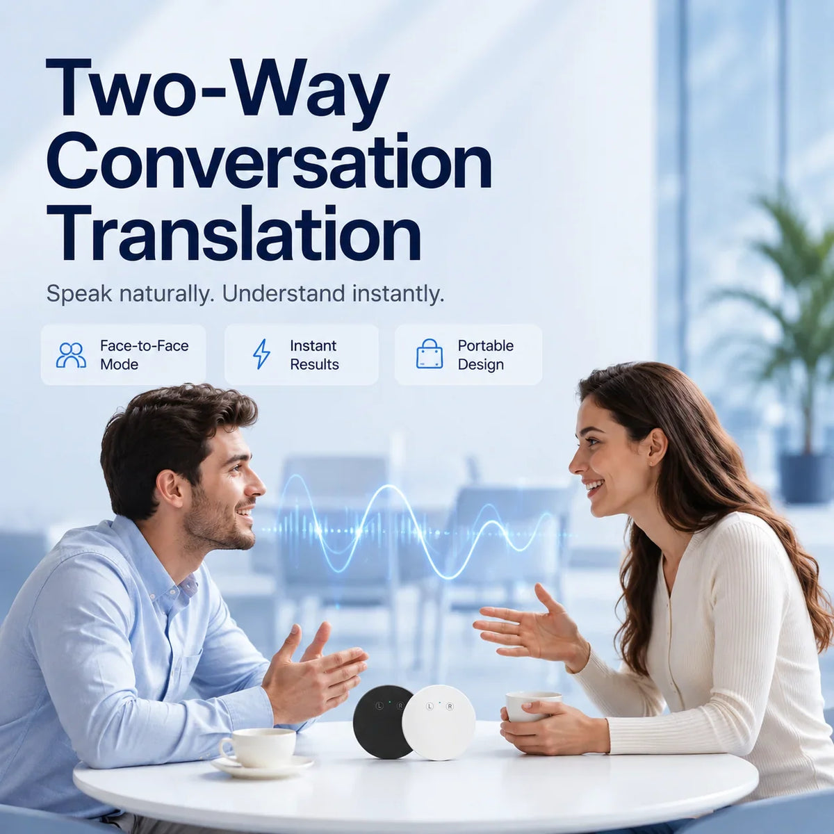 AI Language Translator Device