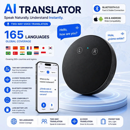 AI Language Translator Device
