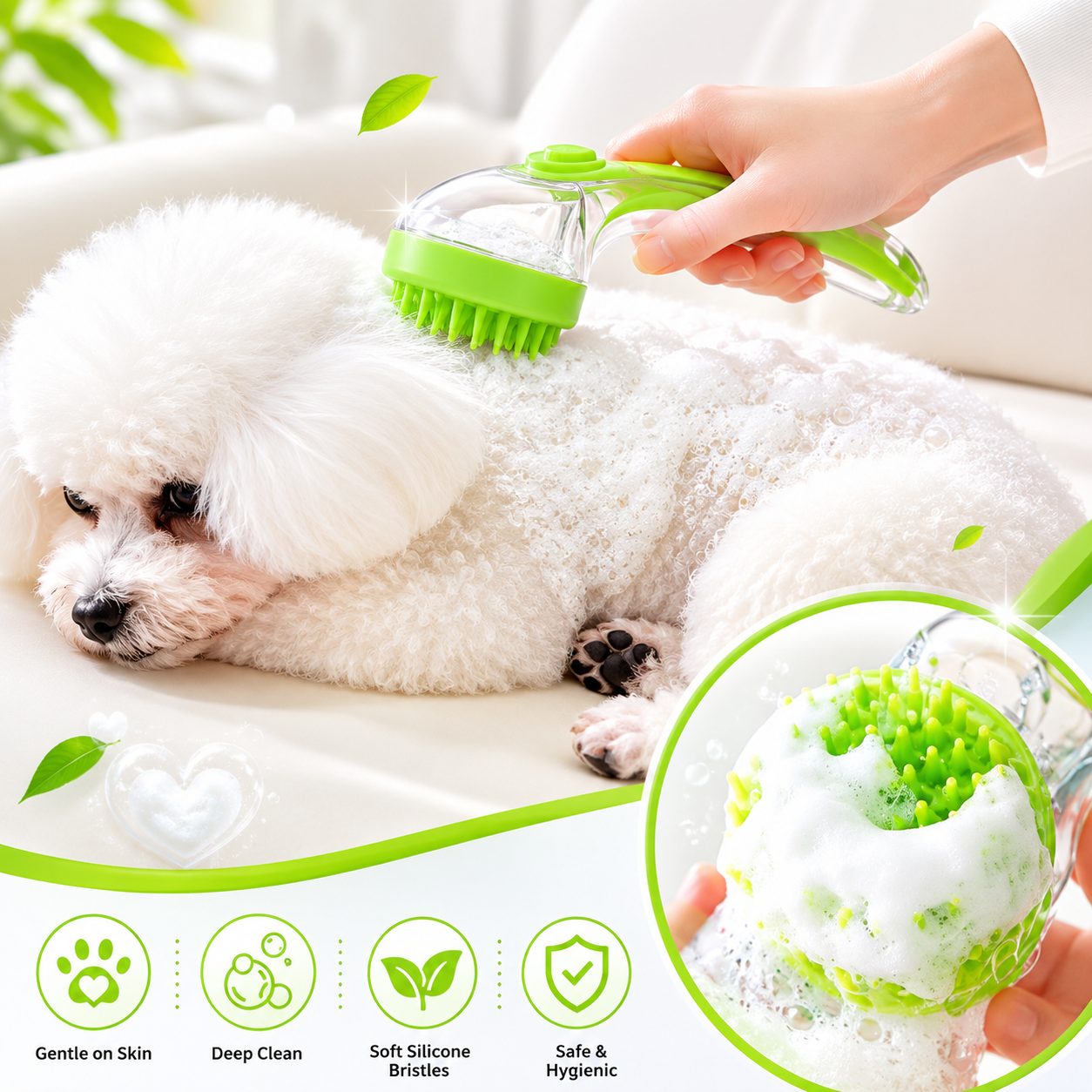 Pet Bath Shampoo Dispenser