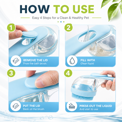 Pet Bath Shampoo Dispenser