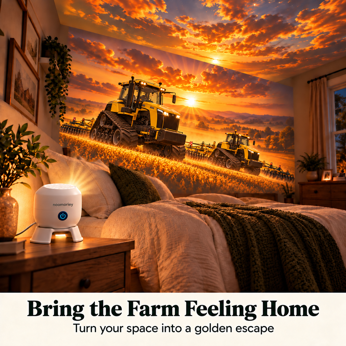 Turn Any Room Into a Giant Farm Adventure! Tractor Projector
