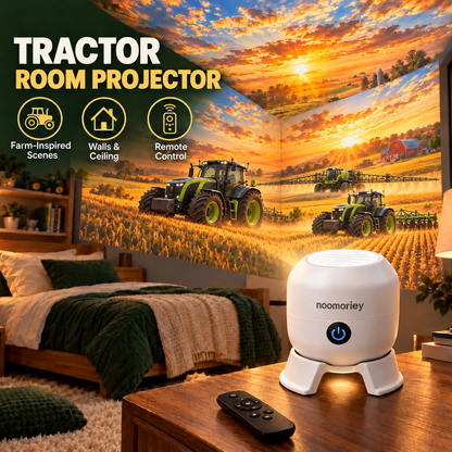 Turn Any Room Into a Giant Farm Adventure! Tractor Projector