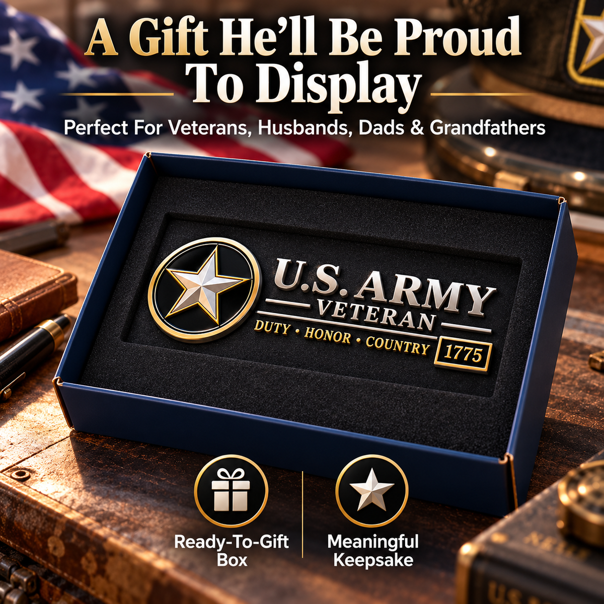 Veteran Vehicle Emblem Honor Their Service With Pride