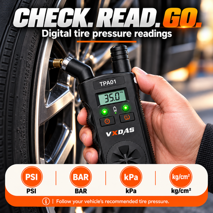 2-in-1 TPMS Relearn Tool with Digital Tire Pressure Check