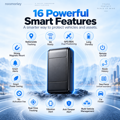 Smart 4G GPS Vehicle Tracker – Real-Time Locator & Anti-Theft Security System