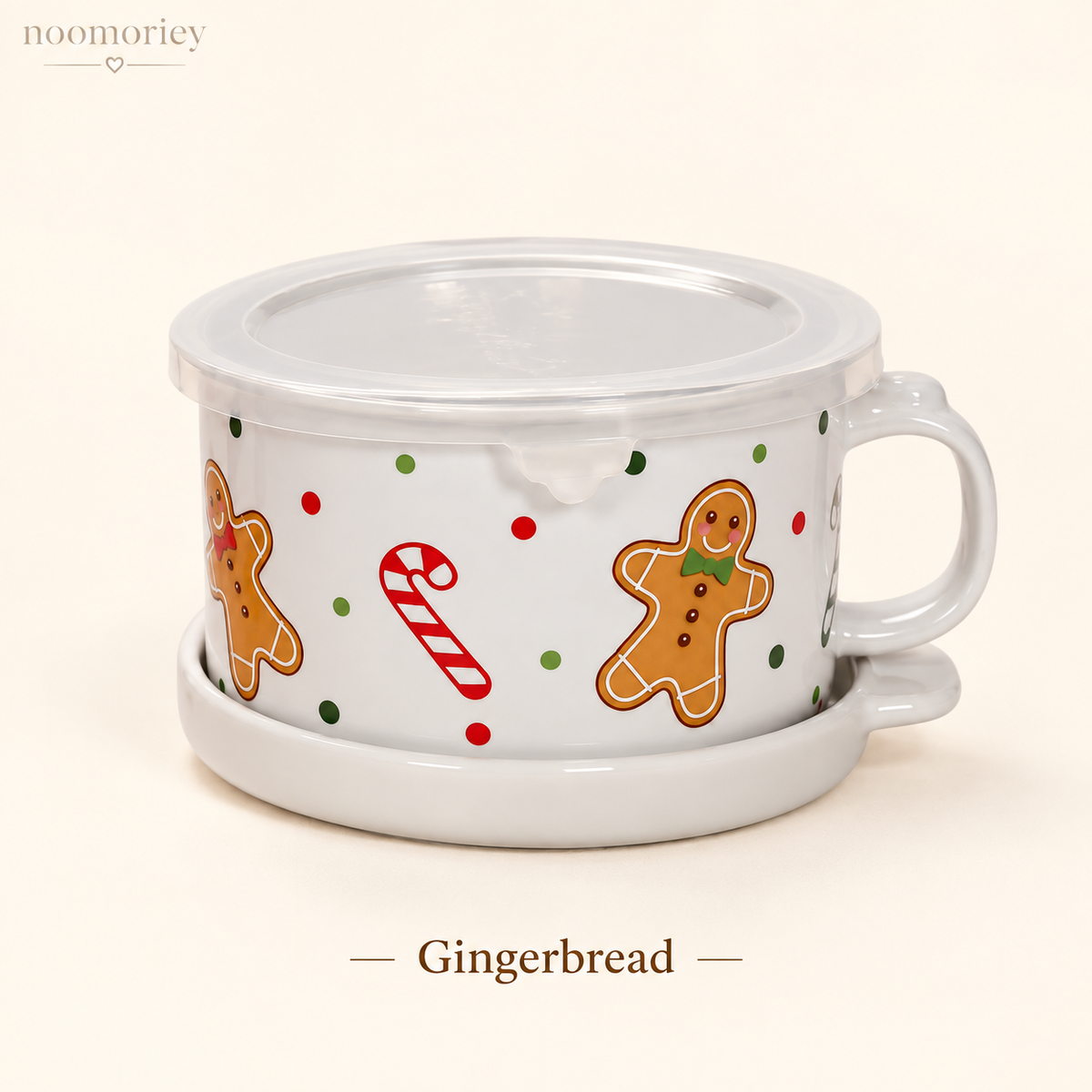 Cute Christmas Vintage Cartoon Ceramic Mug Cozy Holiday Coffee & Tea Cup, Adorable Retro Gift for Christmas