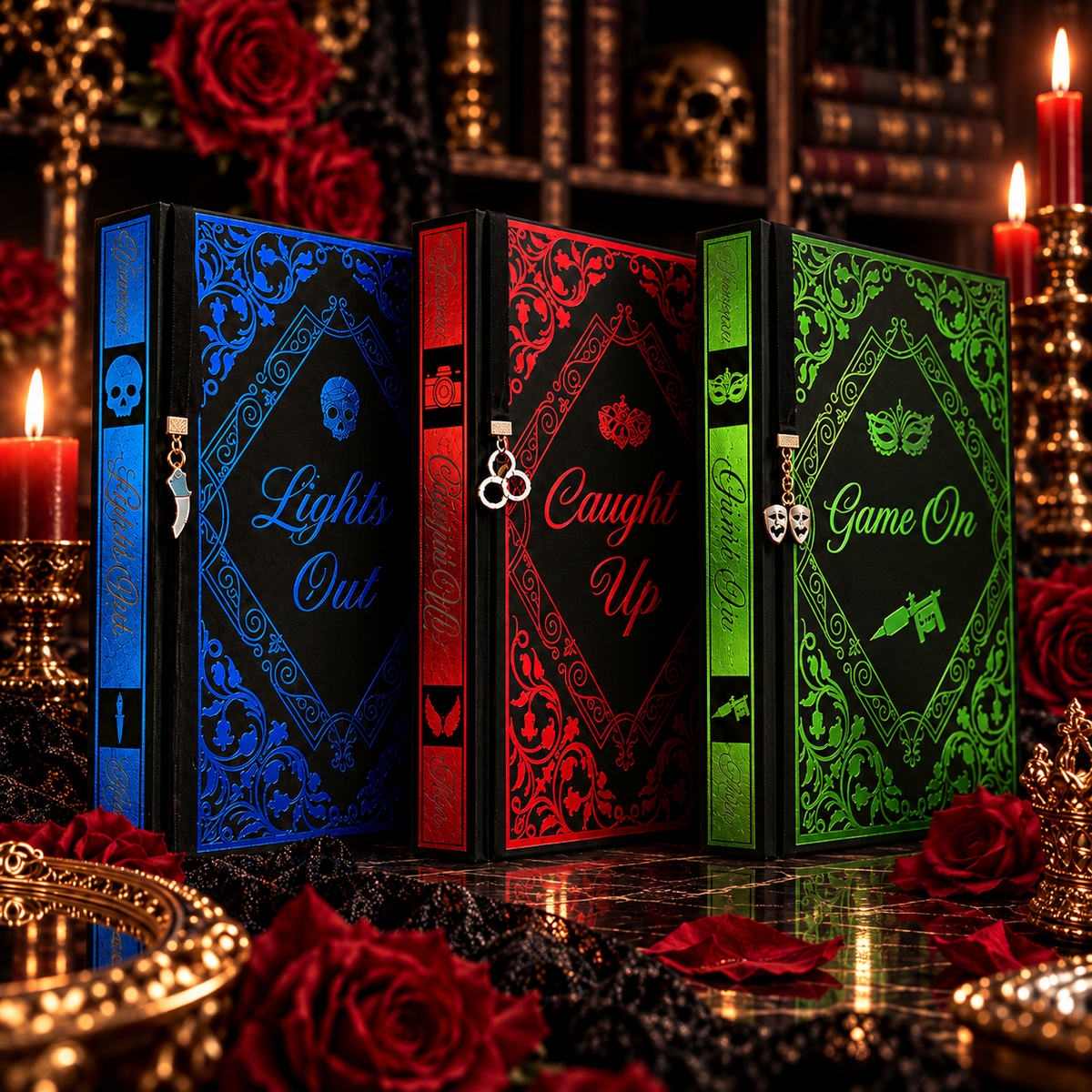 Into Darkness Trilogy Special Edition Custom Collector Rebind Set