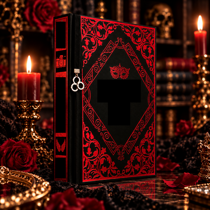 Gothic Collector Hardcover Trio – Blue, Crimson & Emerald Editions