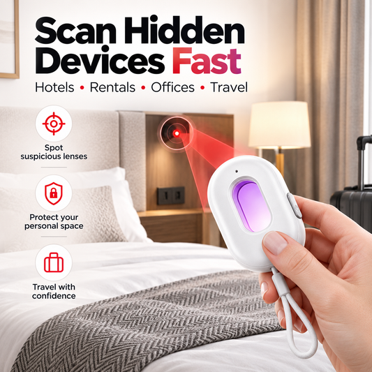 Compact Infrared Camera Detector Protect Your Privacy Anywhere