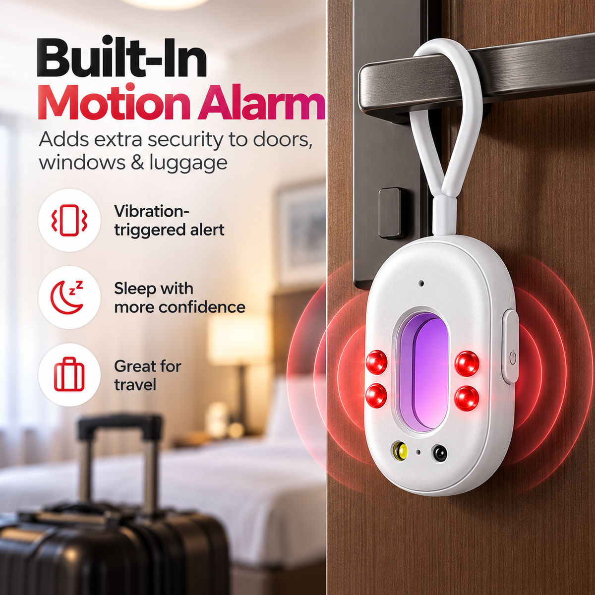 Compact Infrared Camera Detector Protect Your Privacy Anywhere