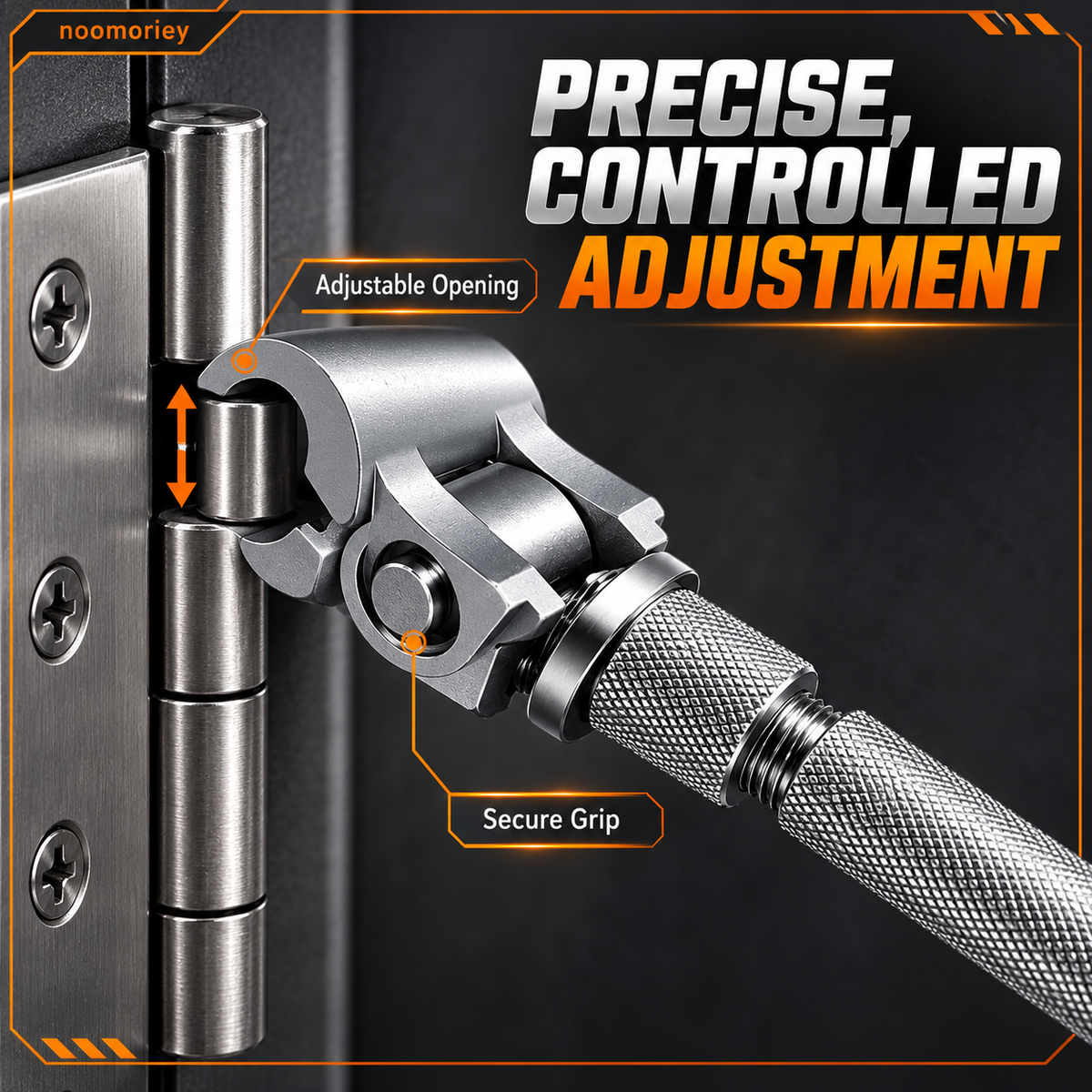 Adjustable Hinge Alignment Wrench Precision Door & Cabinet Repair Tool