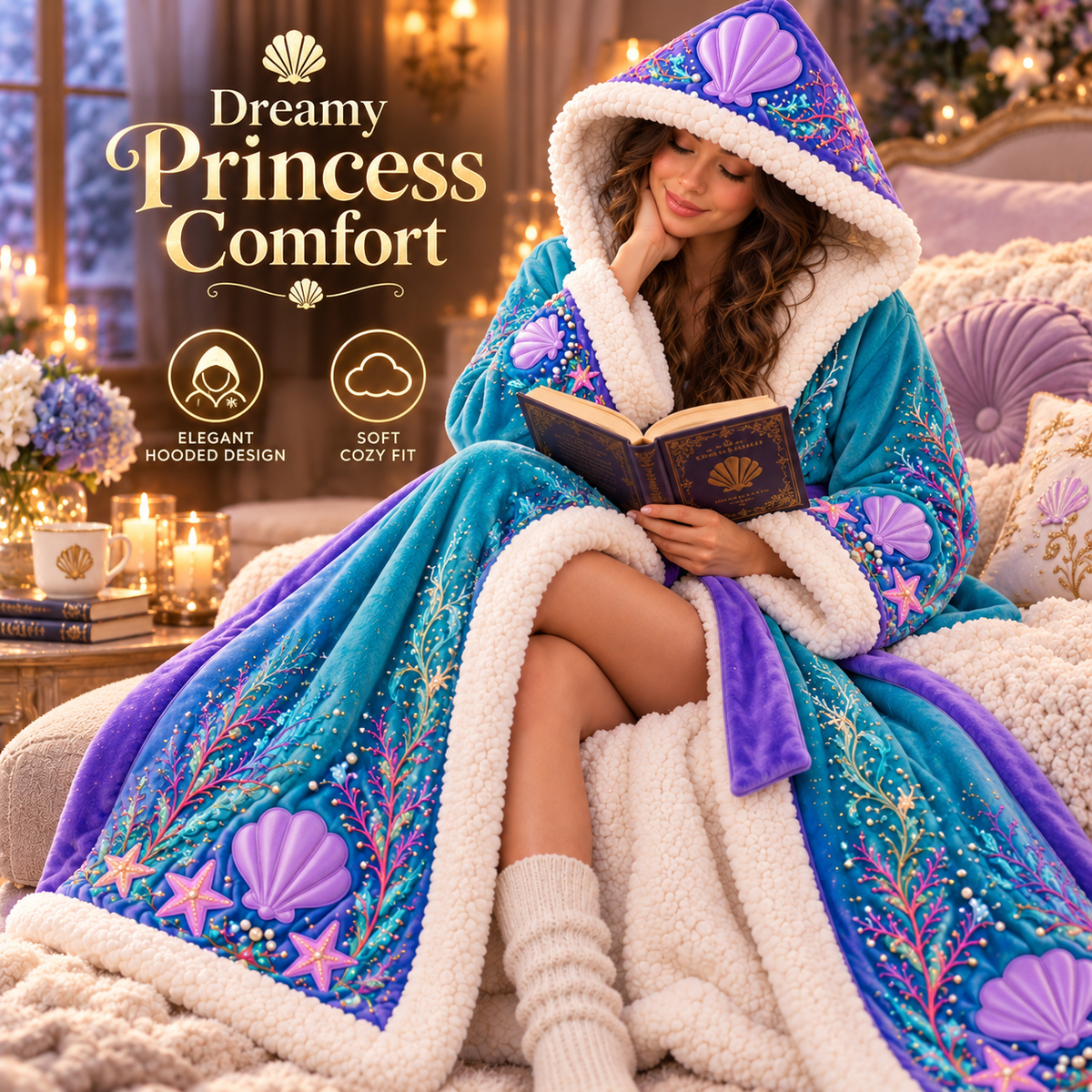 Princess Heated Robe Wrap Yourself in Royal Warmth