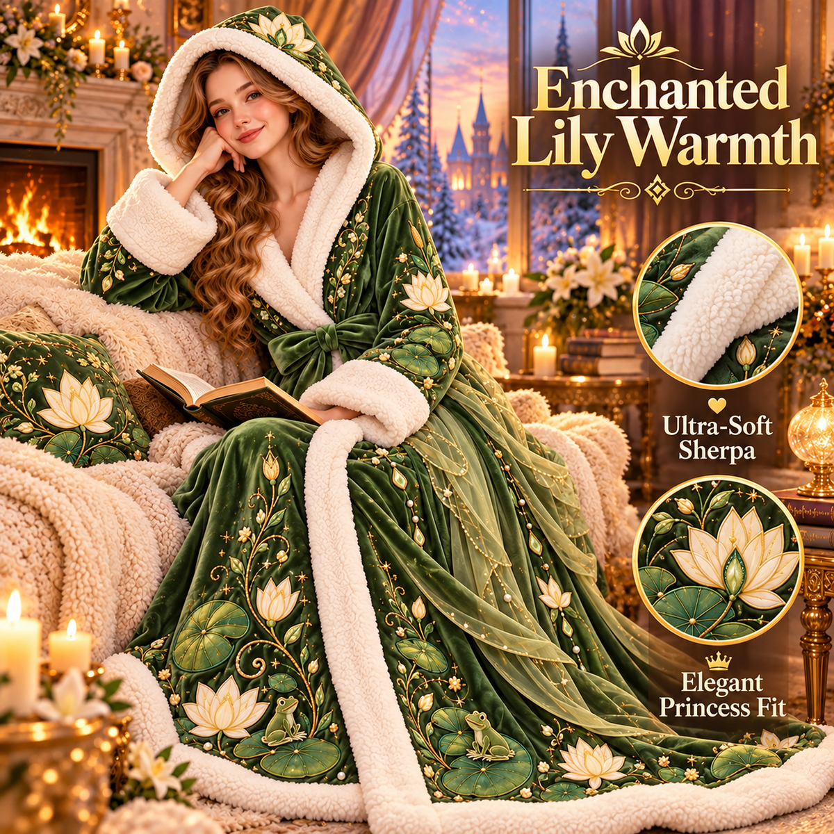 Princess Heated Robe Wrap Yourself in Royal Warmth