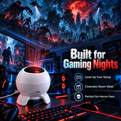 Gaming-Themed Projector Light Set the Mood for Your Next Session