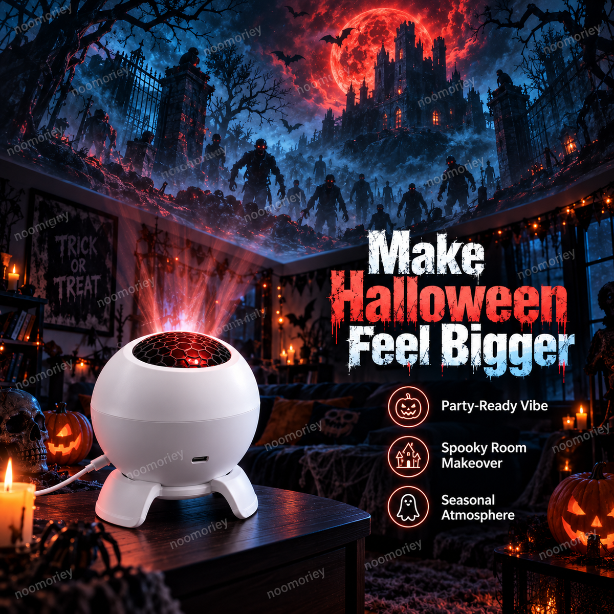 Gaming-Themed Projector Light Set the Mood for Your Next Session