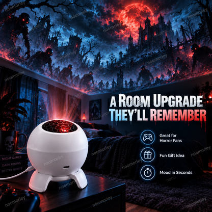 Gaming-Themed Projector Light Set the Mood for Your Next Session