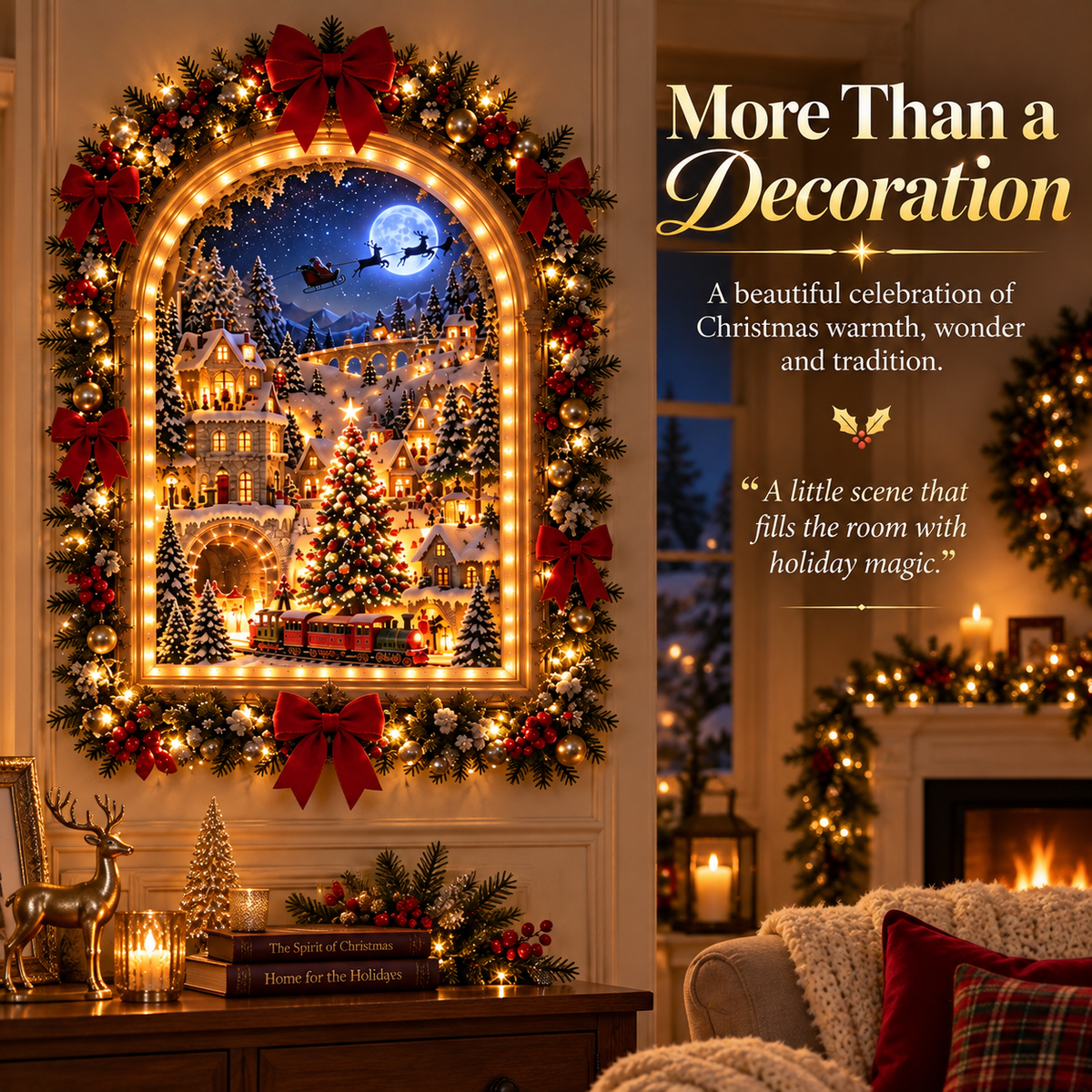 The Christmas Portal Animated Christmas Village