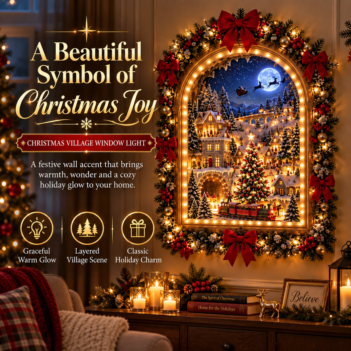 The Christmas Portal Animated Christmas Village