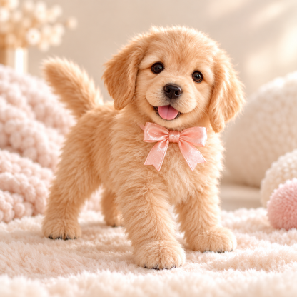 Realistic Robotic Golden Retriever Puppy The Cutest Christmas Surprise
