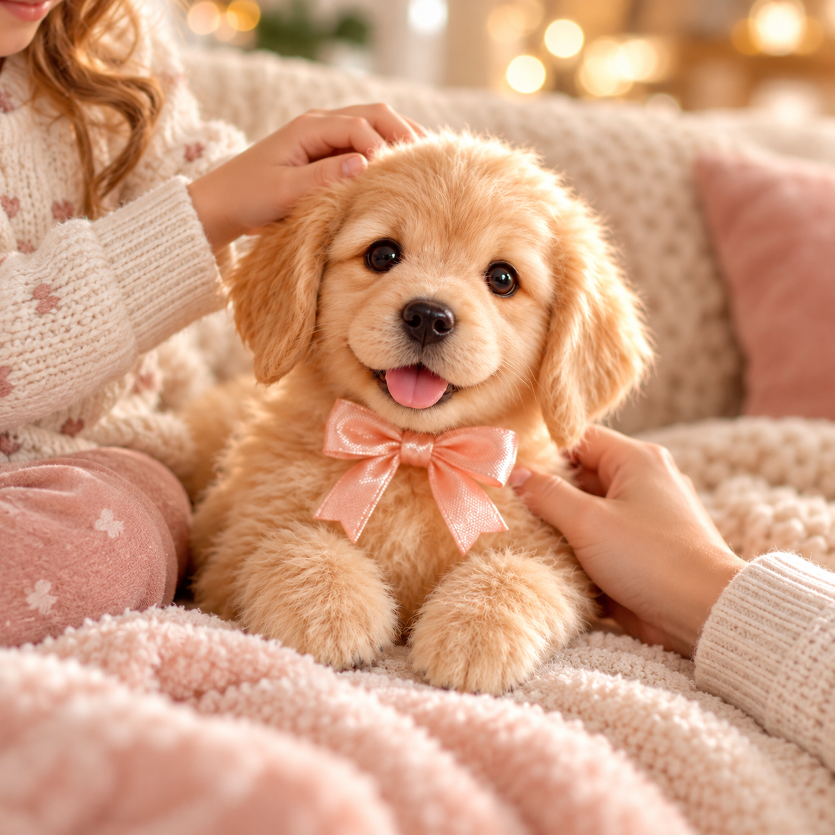 Realistic Robotic Golden Retriever Puppy The Cutest Christmas Surprise