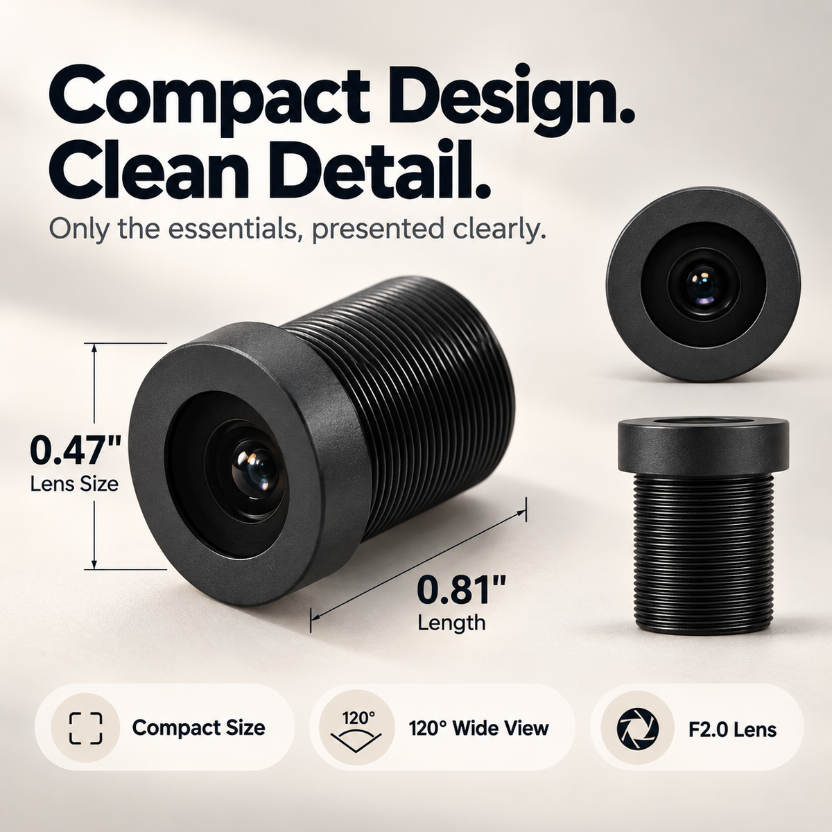 Special | Mini Portable Security Camera Small Size, More Peace of Mind