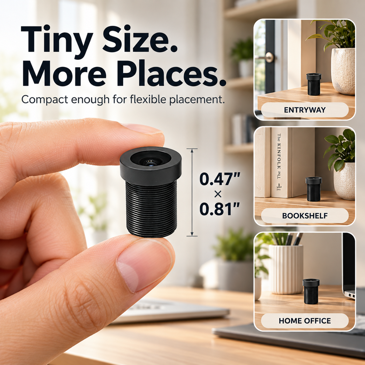 Special | Mini Portable Security Camera Small Size, More Peace of Mind