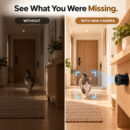 Special | Mini Portable Security Camera Small Size, More Peace of Mind
