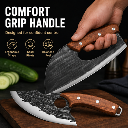 Upgrade-Forged Butcher Knife Set