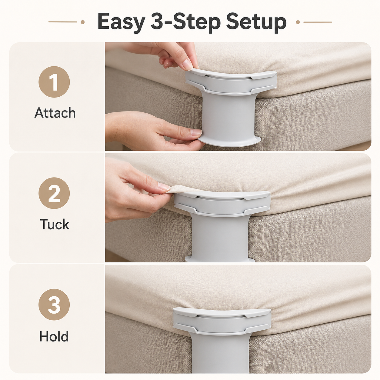 Wrinkle-Free Sheet Holders