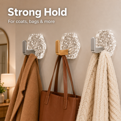 Heavy-Duty Adhesive Hooks