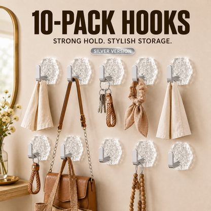 Heavy-Duty Adhesive Hooks