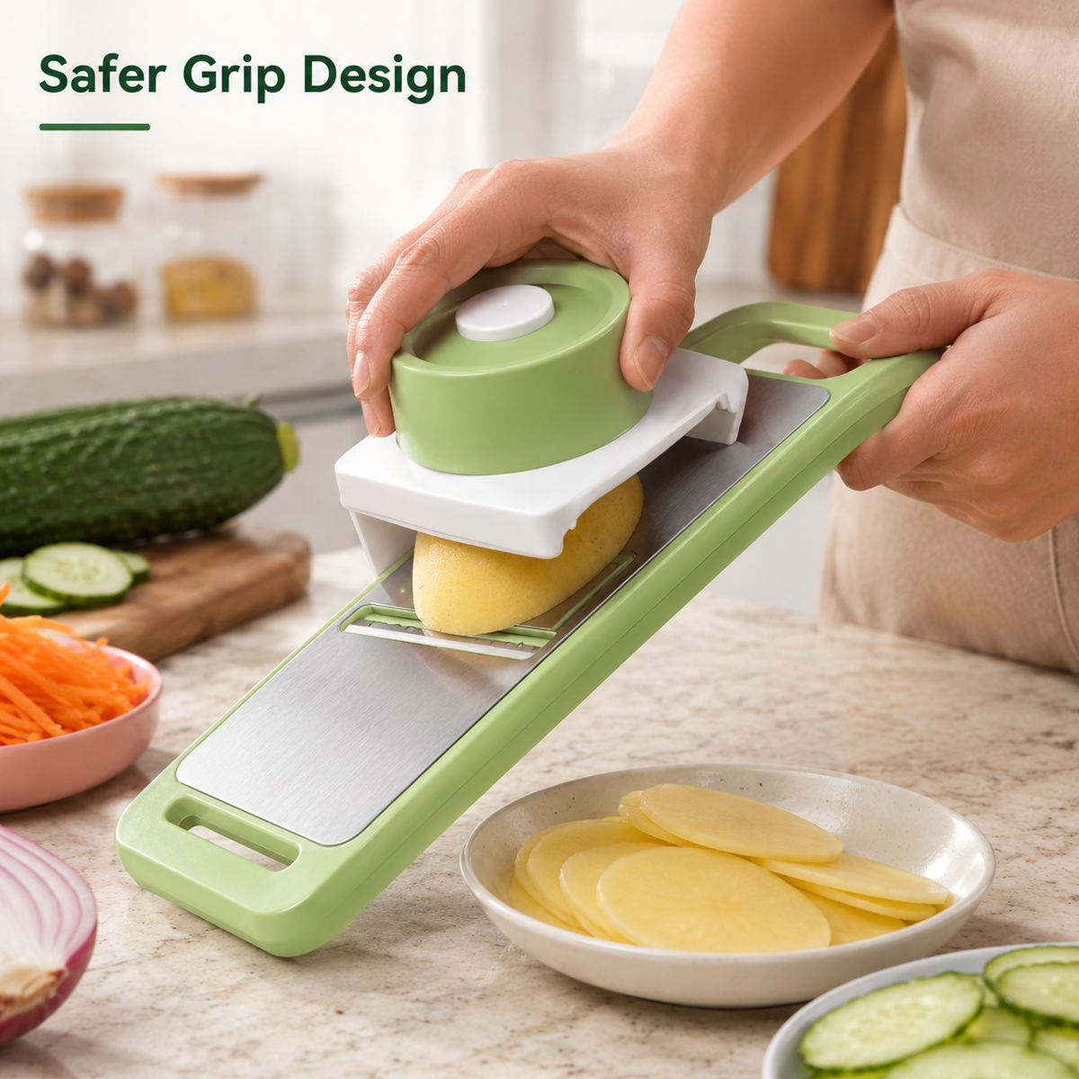 Multi-Function Vegetable Slicer Slice, Shred & Julienne