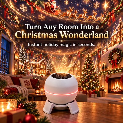Magical Christmas Projection Night Light Transform Any Room Into A Holiday Wonderland