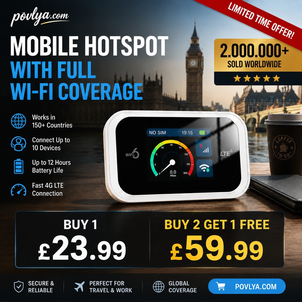 Mobile Hotspot – Portable WiFi, full coverage anywhere. No contract, no ...