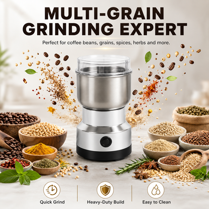High-Speed Stainless Steel Grain Grinder Fast & Efficient Grinding