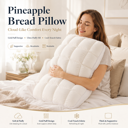 Betterhome™ Cloud Pillow – Ultra Fluffy Quilted Bed Pillow with Breathable Support for Side, Back & Stomach Sleepers