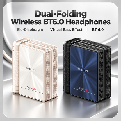 Monster Ear Buds - Headphones Bluetooth with Dual-Fold Design