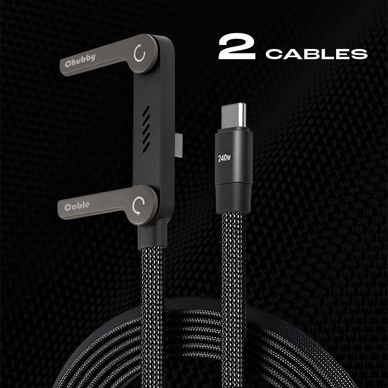 Fast-Charge Cable Phone Stand