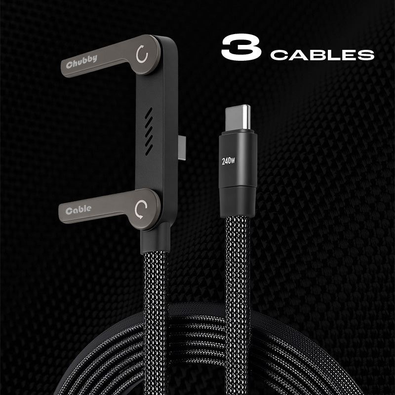 Fast-Charge Cable Phone Stand