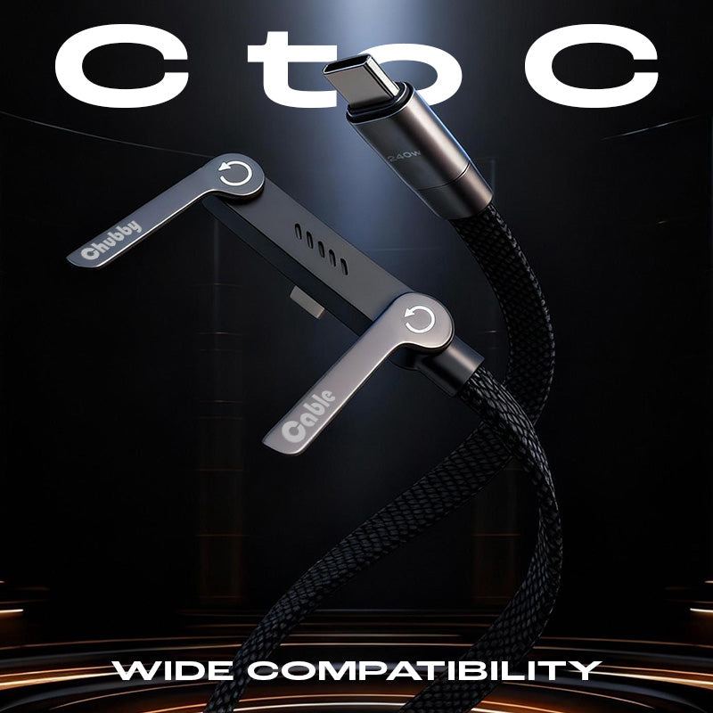 Fast-Charge Cable Phone Stand