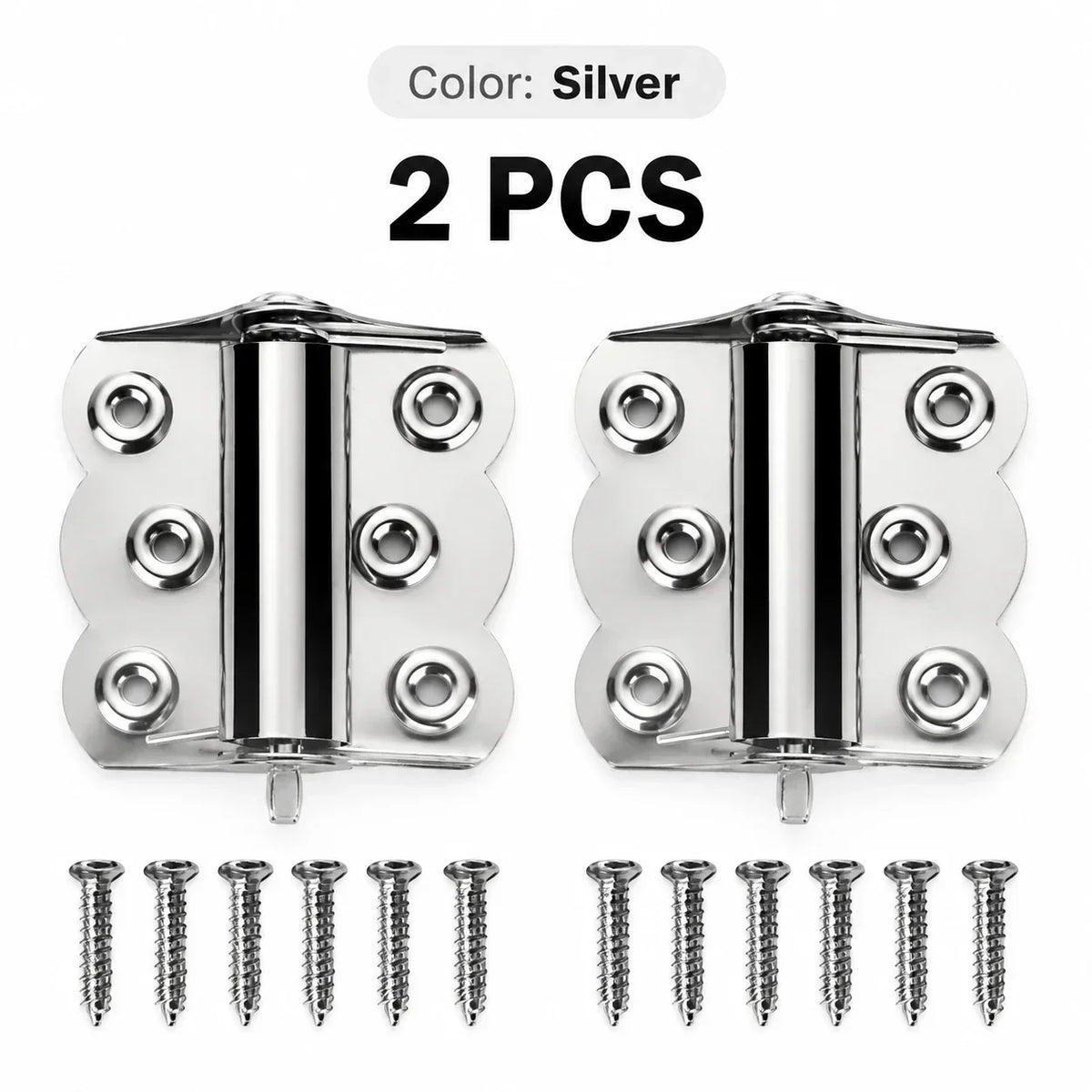 Self-Closing Spring Cabinet Hinges for Doors | 4/6 PCS