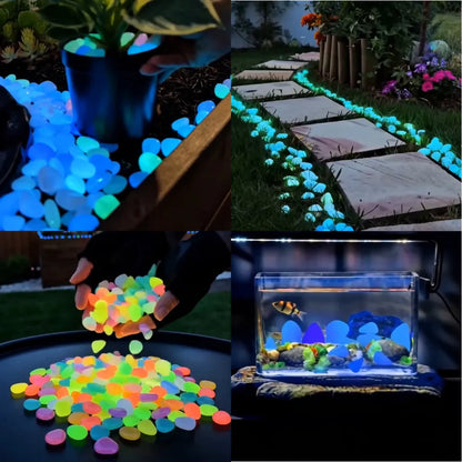 Glow-In-The-Dark Garden Stones