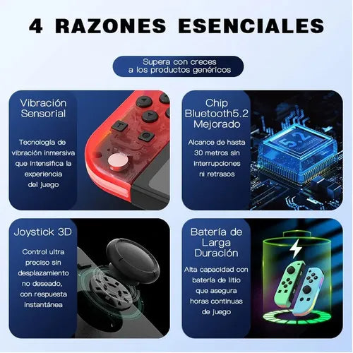 Control Joystick Compatible Con Nintendo Switch Joypad Flash