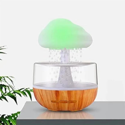 Mushroom Waterfall Humidifier Lamp