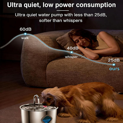 Stainless Pet Water Fountain